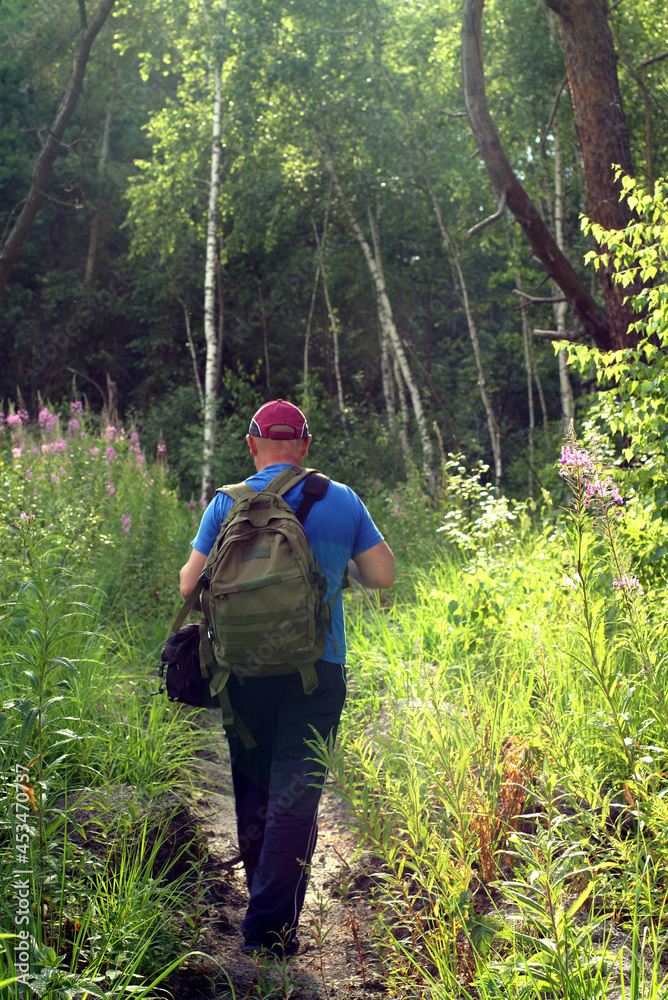 back from behind go hiker hike walk back from behind go hiker hike walk