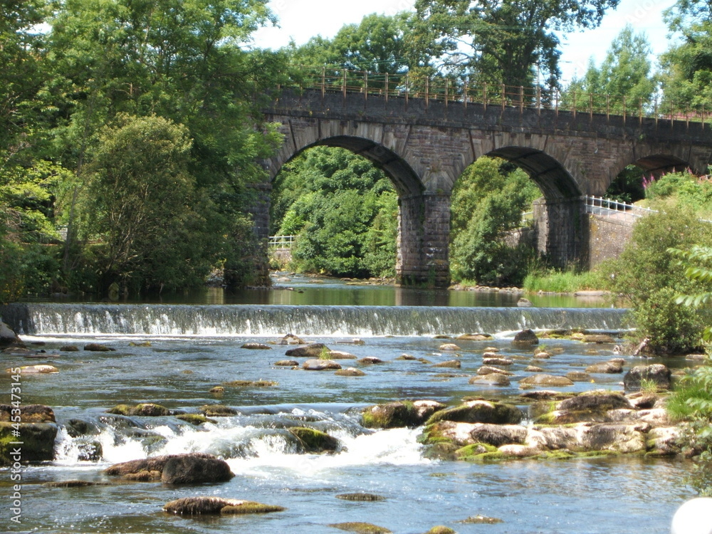 Fototapeta premium Scottish River Scene