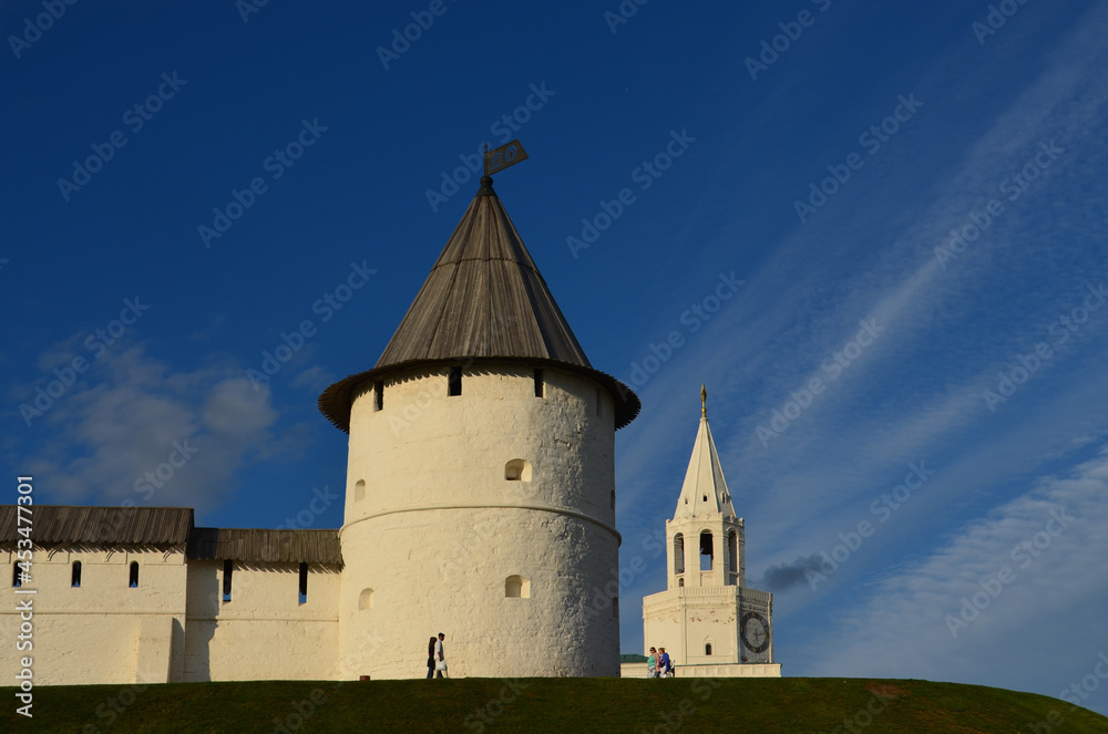 Spasskaya and South-Western Towers of the Kazan Kremlin Spasskaya and South-Western Towers of the Kazan Kremlin