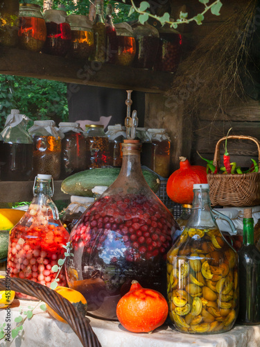 Preserves and tinctures in the sun 