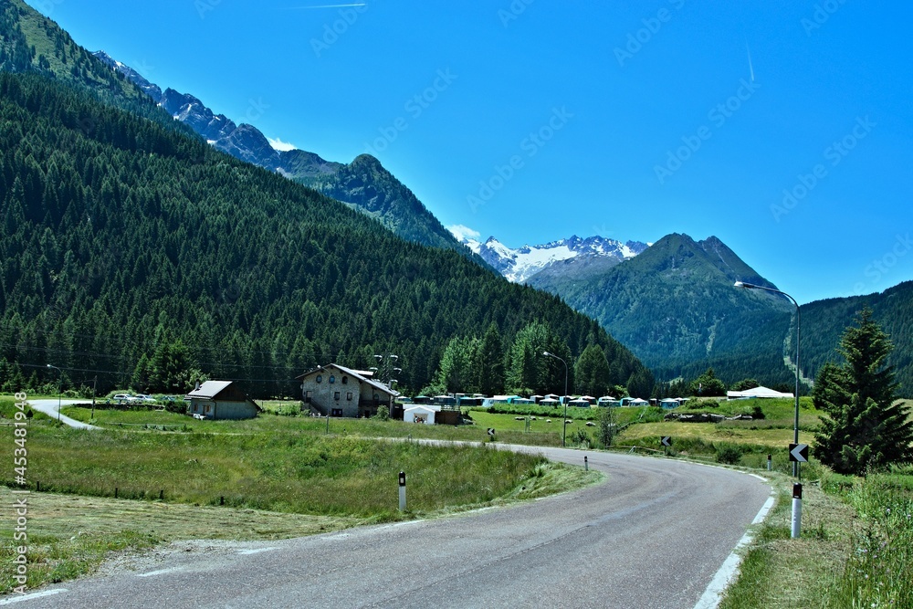 Italy-views of the mountains in Dolomite