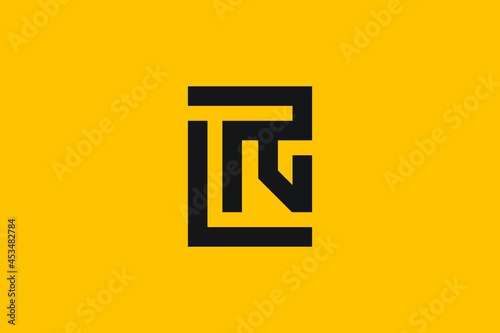 RL letter logo design on luxury background. LR monogram initials letter logo concept. RL icon design. LR elegant and Professional letter icon design on background. R L LR RL