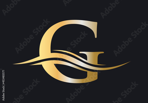 G logo vector template. G Logo Design for business and company identity. Creative G letter logo with luxury concept