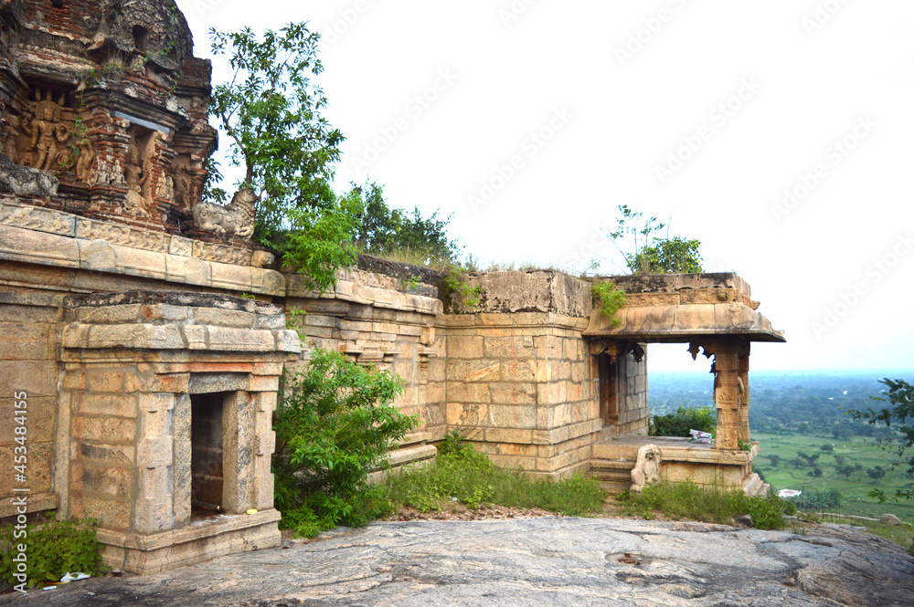 Naklejka premium ruins of ancient temple