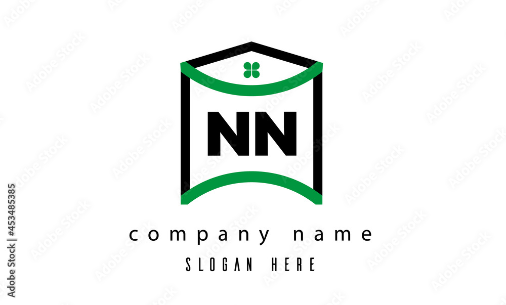 NN creative real estate latter logo vector NN creative real estate latter logo vector