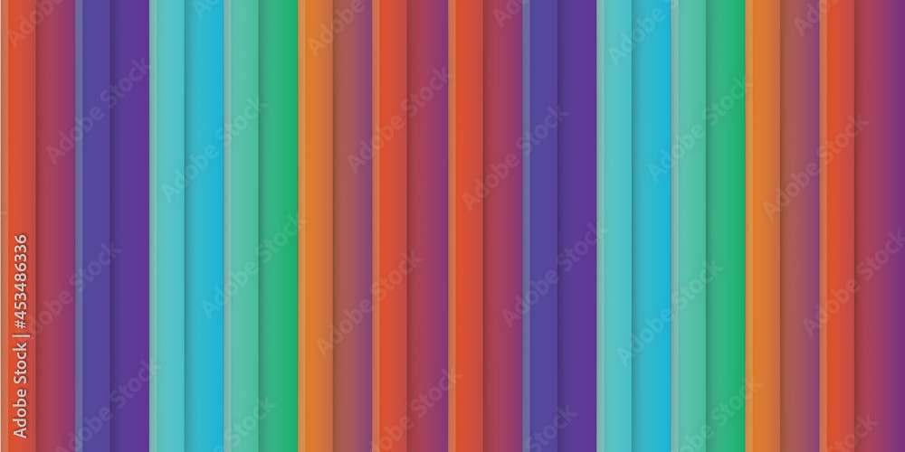 Obraz premium Purple, orange, yellow and blue liquid color business presentation background with white space for text. Dynamic textured geometric element. Modern gradient light vector illustration.