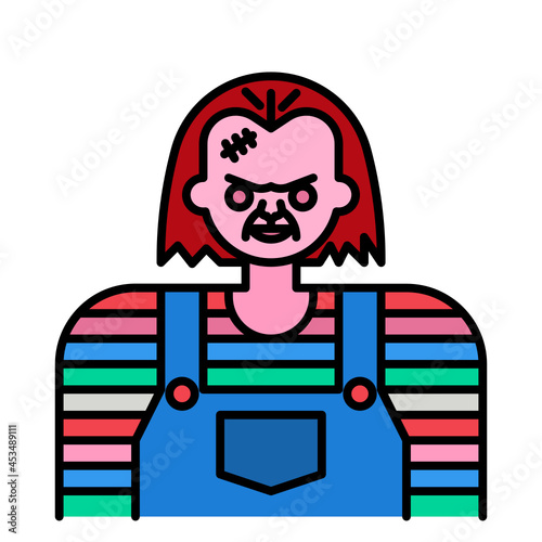 haunted doll icon