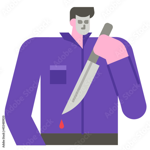 serial killer icon