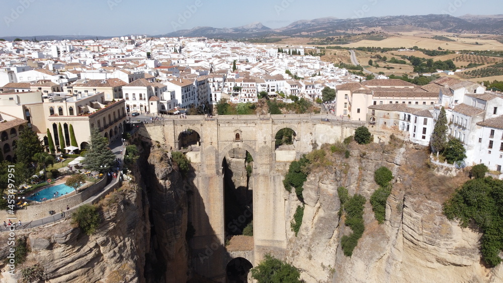 view of the city of ronda country
