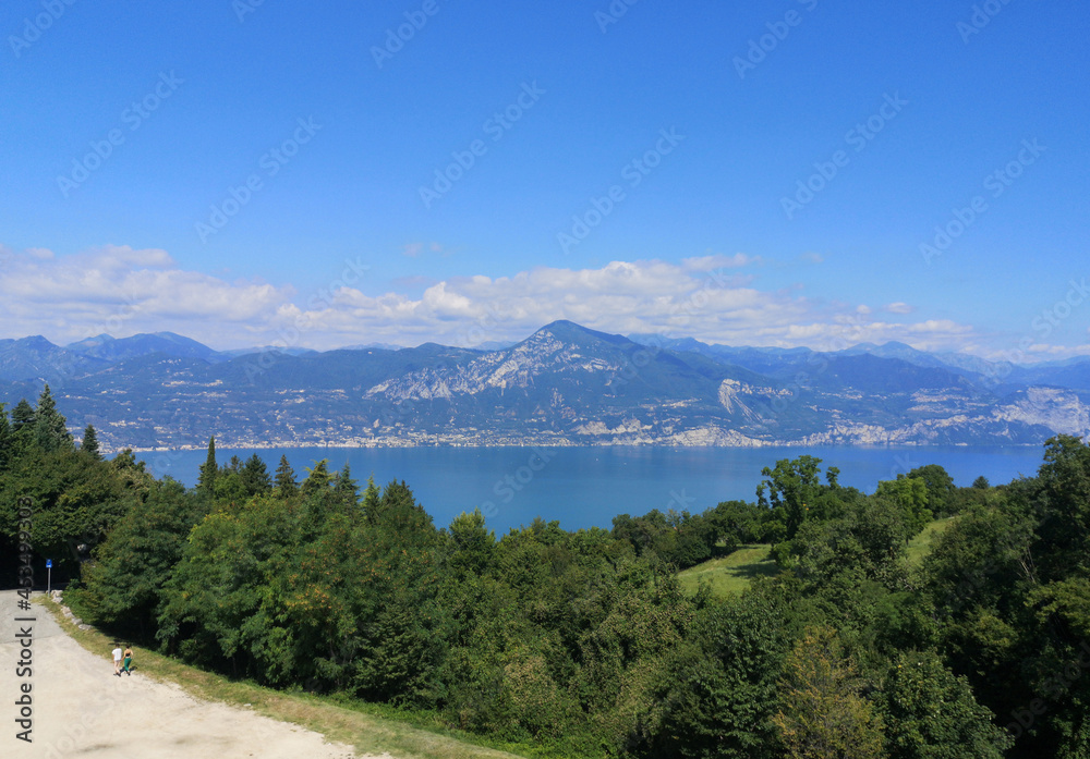 Lake Garda from San Zeno Verona