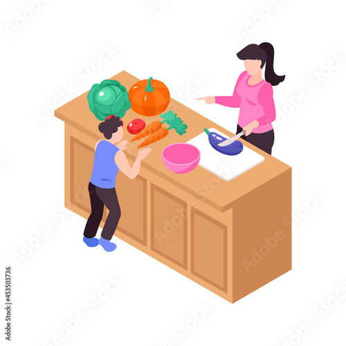 Mum Cooking Icon