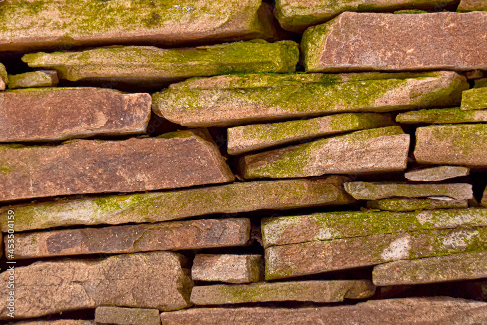 masonry made of flat stones masonry made of flat stones