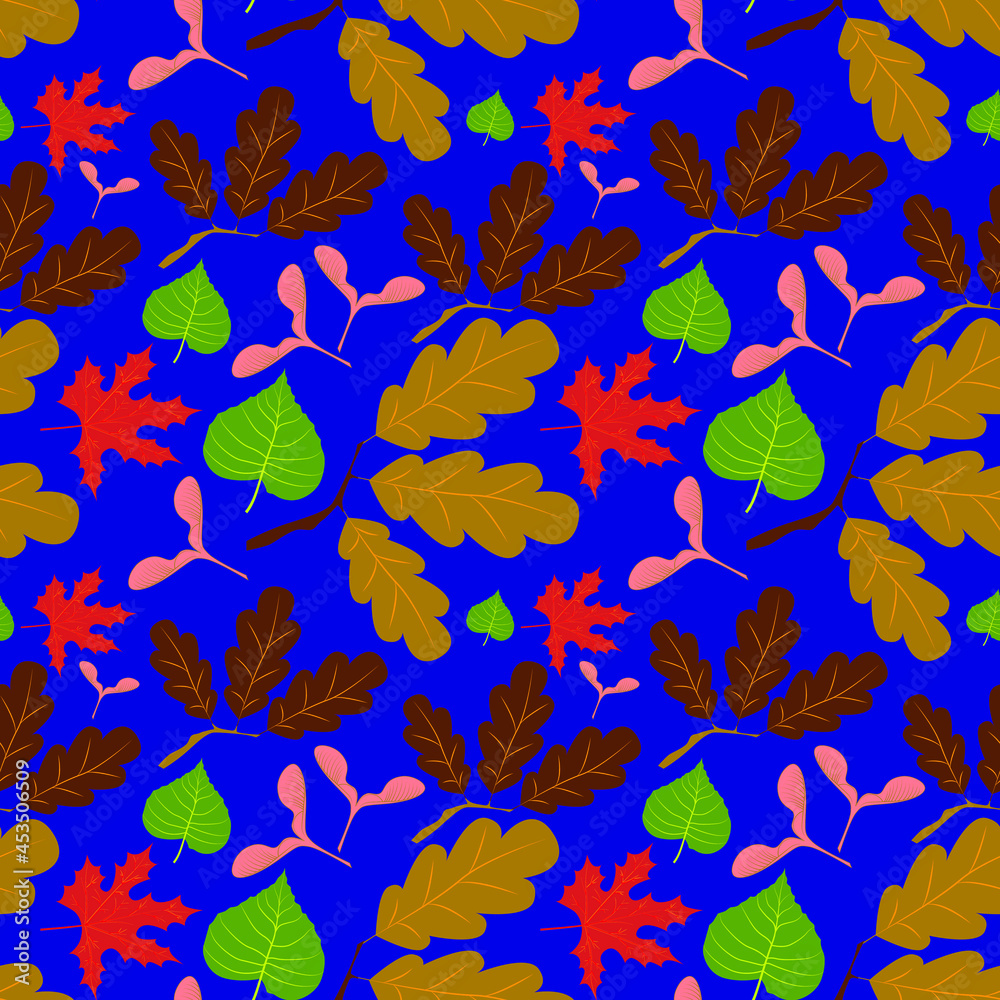 Vector autumn leaves. Beautiful leaves in different shades. Vector autumn leaves. Beautiful leaves in different shades.
