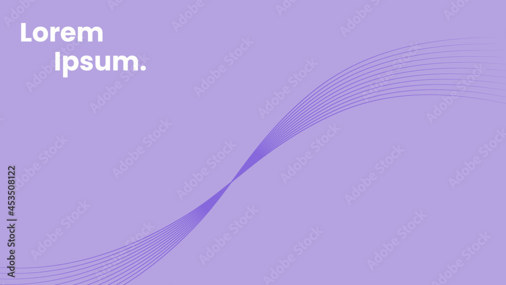 Abstract purple background with dark wave line art Abstract purple background with dark wave line art
