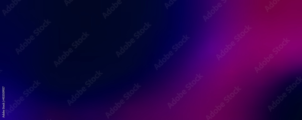 Dark purple pink blue gradient background. 