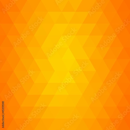 yellow abstract background. Vector triangles. eps 10