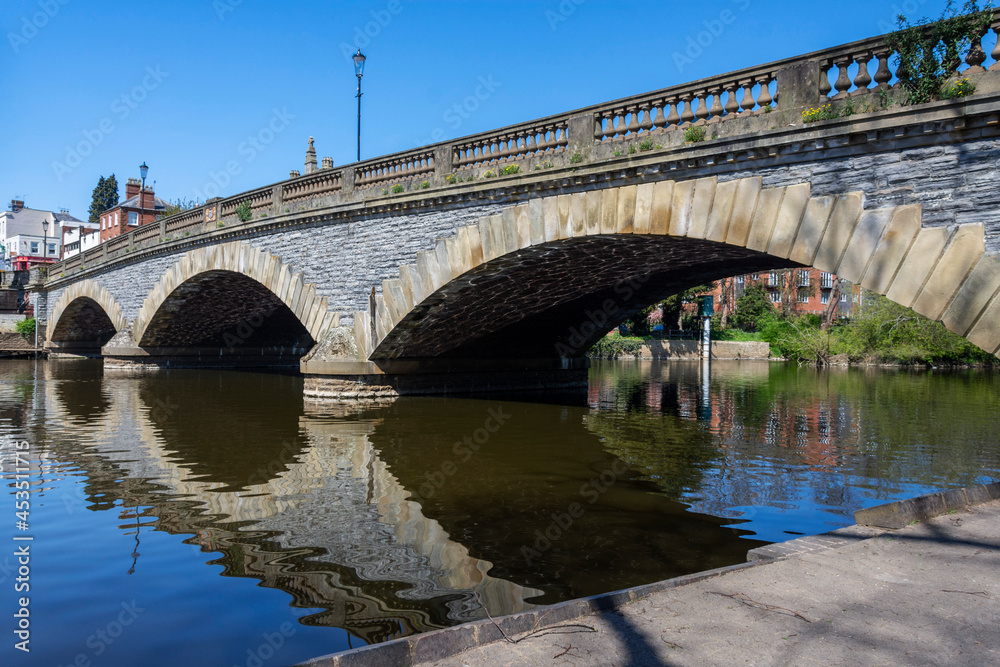 Fototapeta premium Waterman Bridge, Evesham, Worcestershire