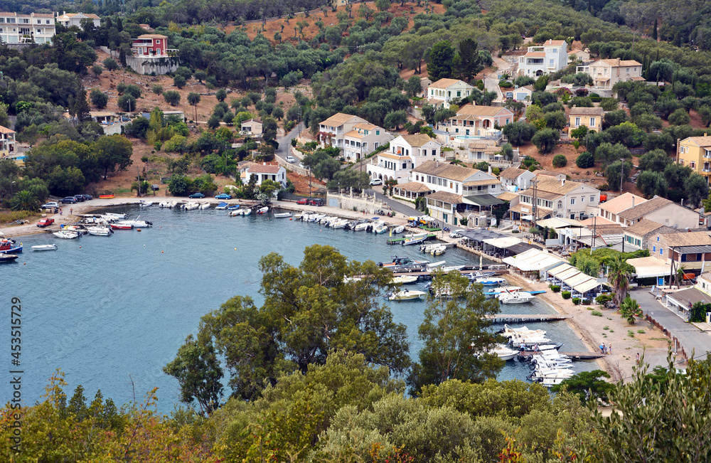 Agios Stefanos Sinies im Nordosten von Korfu, Griechenland