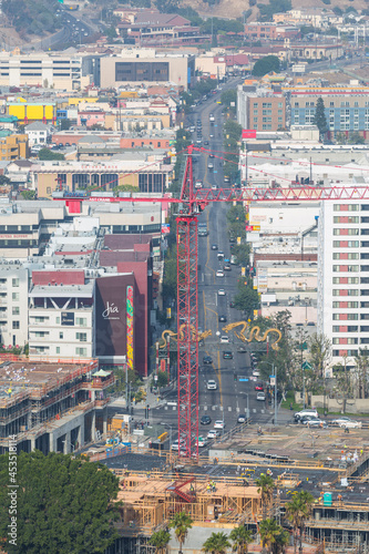 Construction in China Town, Los Angeles 2017