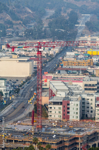 Construction in China Town, Los Angeles, 2017