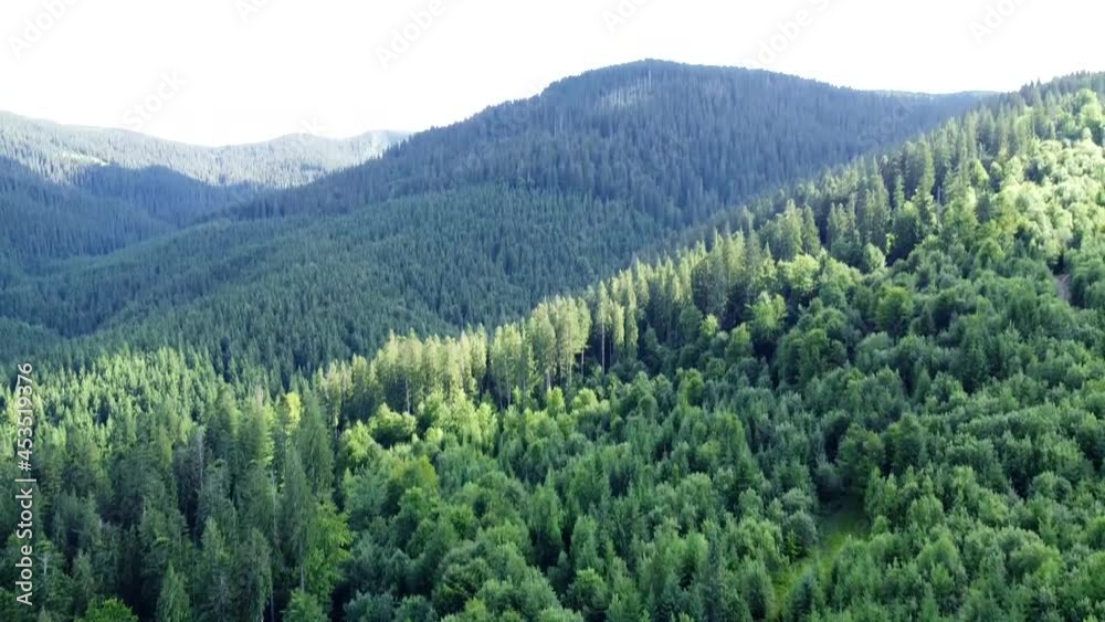 landscape with mountains