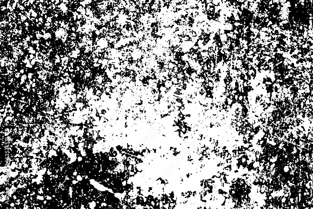 Abstract black and white grunge texture