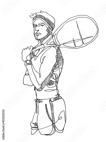 Hand-drawn sketch illustrat...