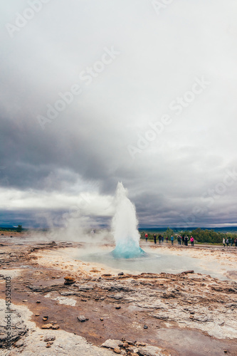 Iceland geyser