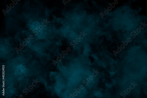 Blue Smoke or Fog Photo Overlay