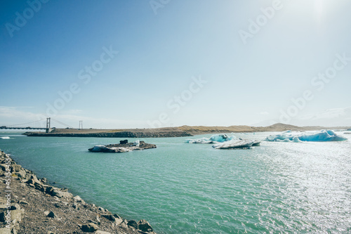 Iceland Glacier lake