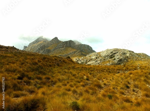 Himalayan Hills with cloudy Mountain range