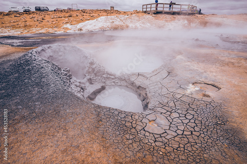 Iceland Hverir geothermal spot