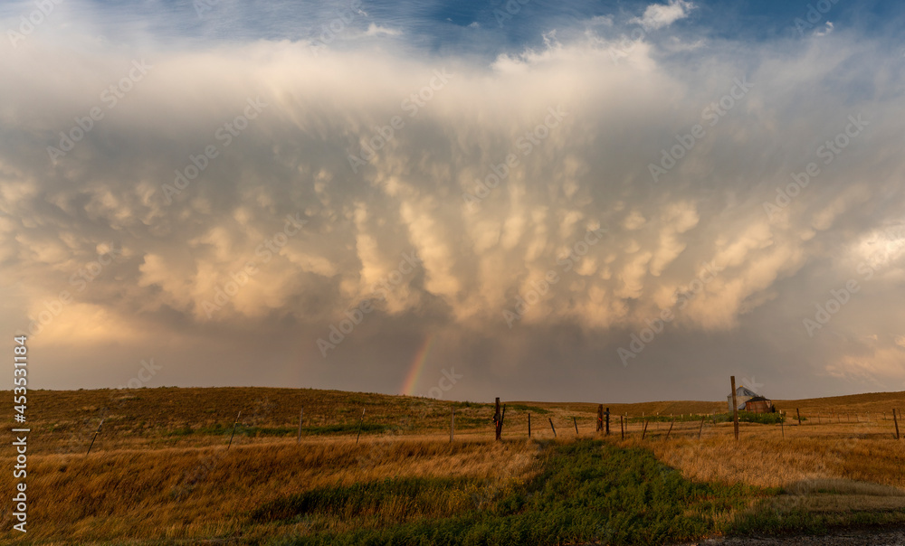 Fototapeta premium Prairie Storm Canada