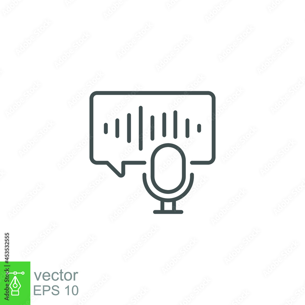 Broadcast digital recording icon. Audio Creative live streaming. Podcast logo. Radio broadcasting. Cloud audio stream. studio microphone Vector illustration. Design on white background. EPS10 Broadcast digital recording icon. Audio Creative live streaming. Podcast logo. Radio broadcasting. Cloud audio stream. studio microphone Vector illustration. Design on white background. EPS10