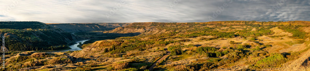 Morning in the Red Deer River Valley
