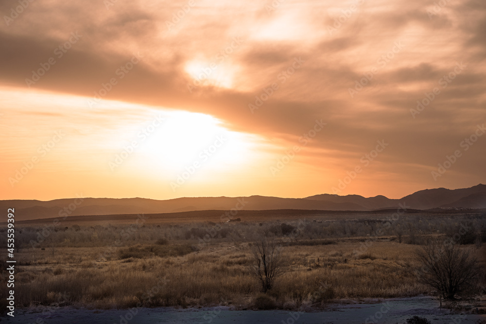 sunset in the mountains tourism cordoba argentina