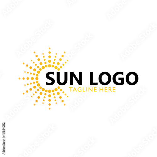 sun logo concept