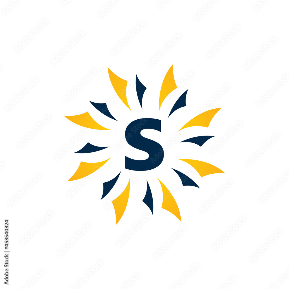 sun logo concept