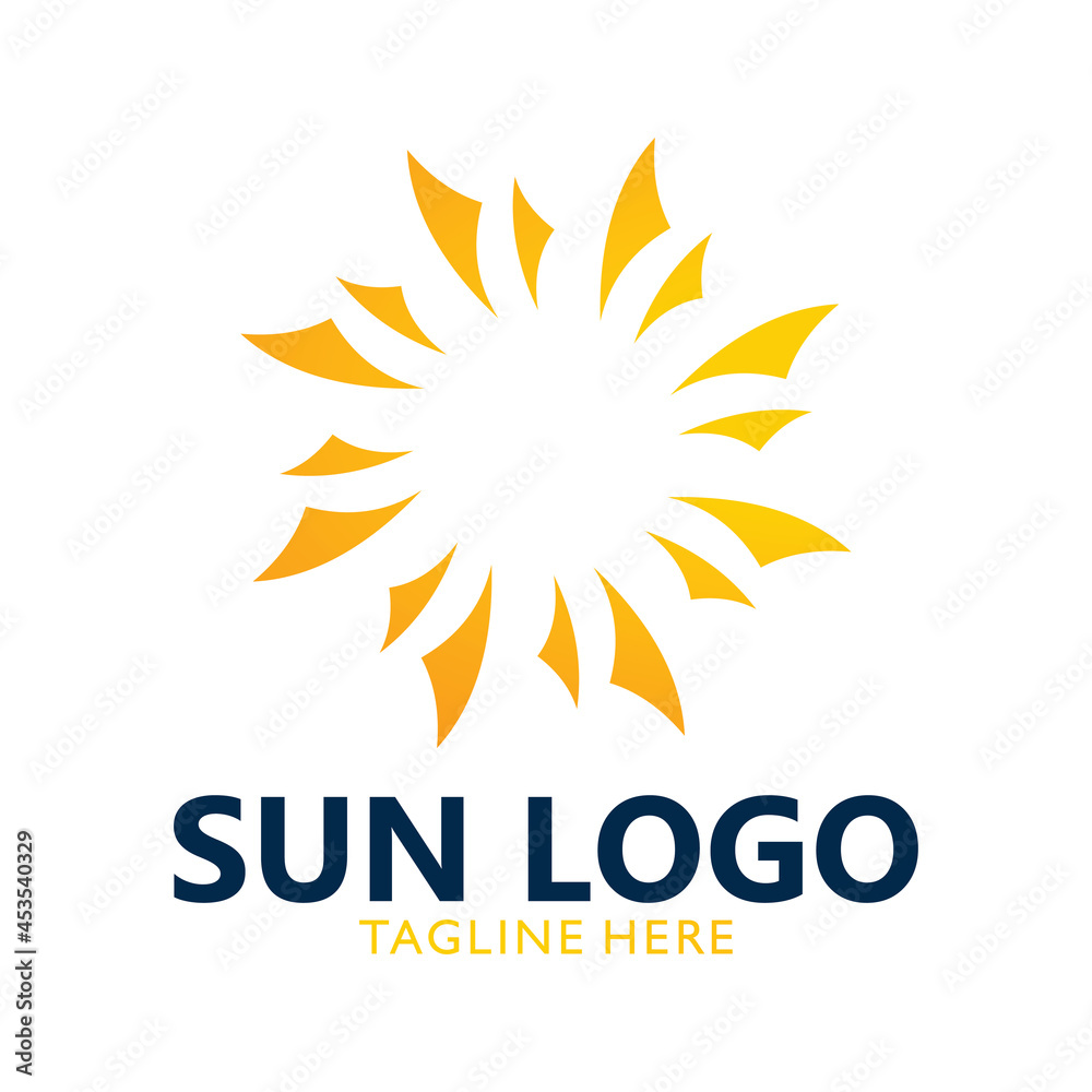 sun logo concept sun logo concept