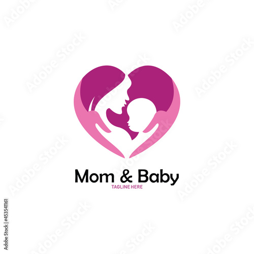 mom and kids logo