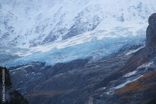 Glaciers up in Grindelwald, Switzerland © Claire