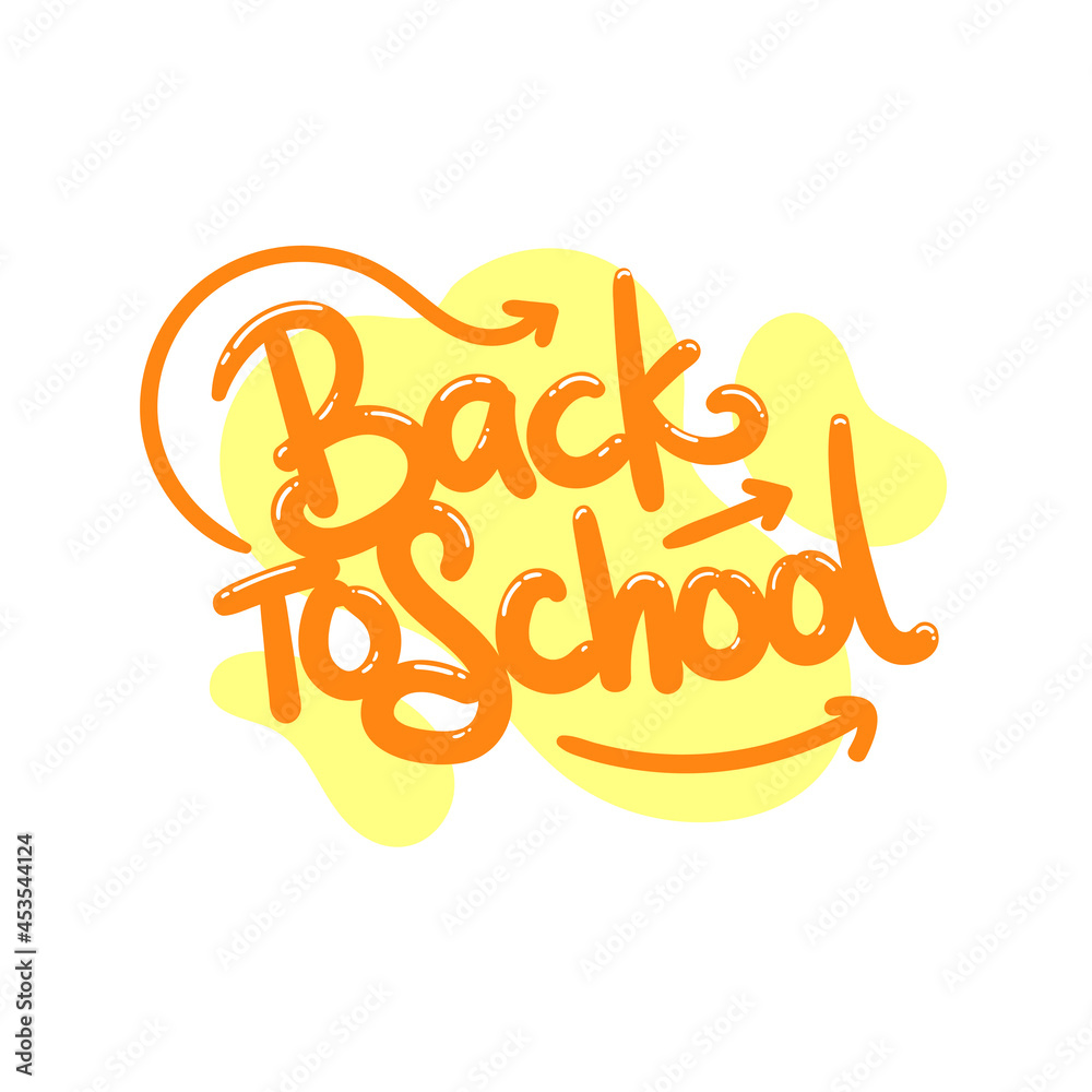 © Ard Work - back to school quote text typography design graphic vector illustration