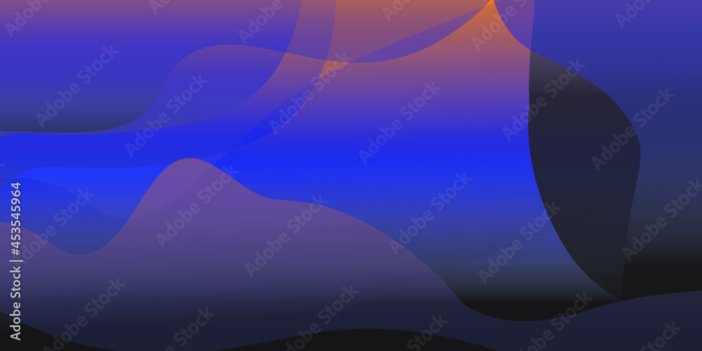 abstract background with waves