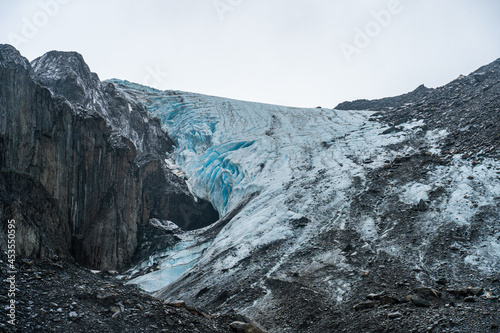 Worthington Glacier near Valdez Alaska