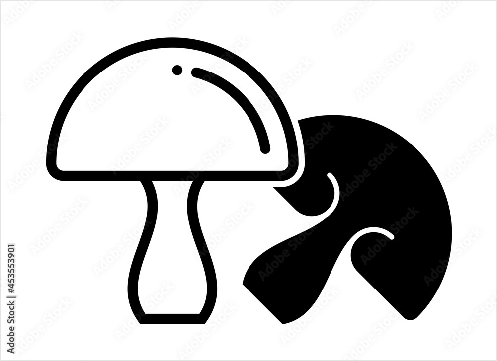 Mushroom Icon Y_2108001 Mushroom Icon Y_2108001