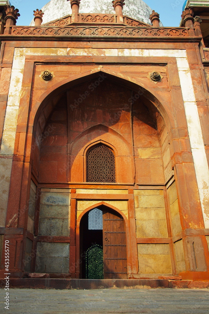 Humayun's tomb in the city of New Delhi in India