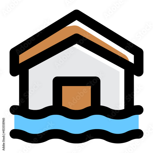 Flood Icon Illustration