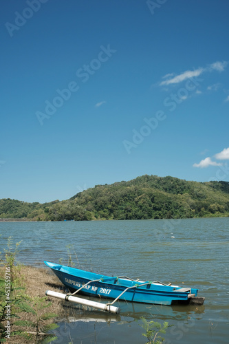 boat on the lake