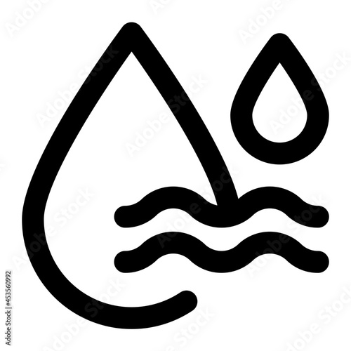 Humidity Icon Illustration