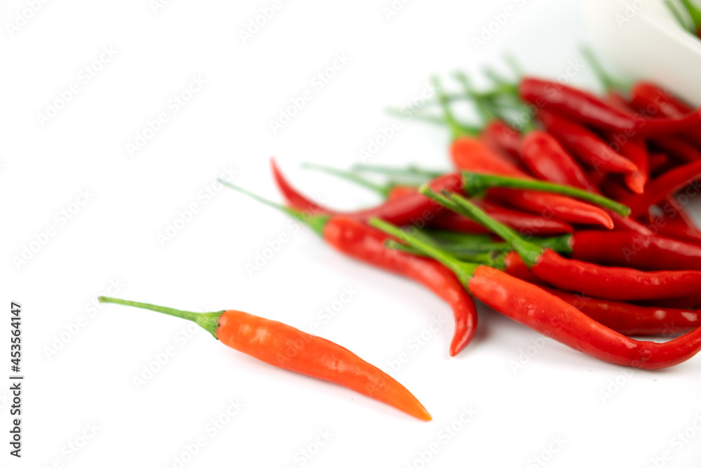 Thai red hot chili peppers
